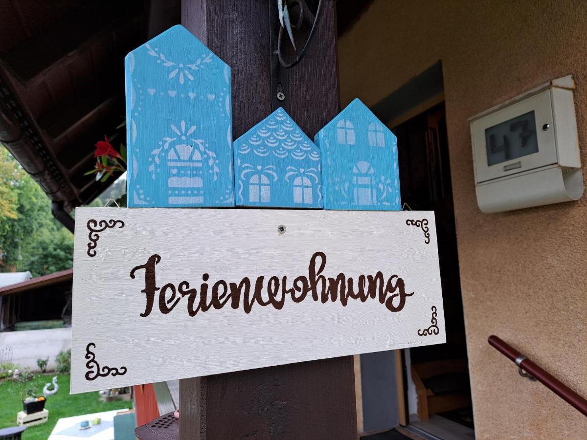 Ferienwohnung Sonja Mit Garten Und Freisitz Steinwiesen Eksteriør bilde